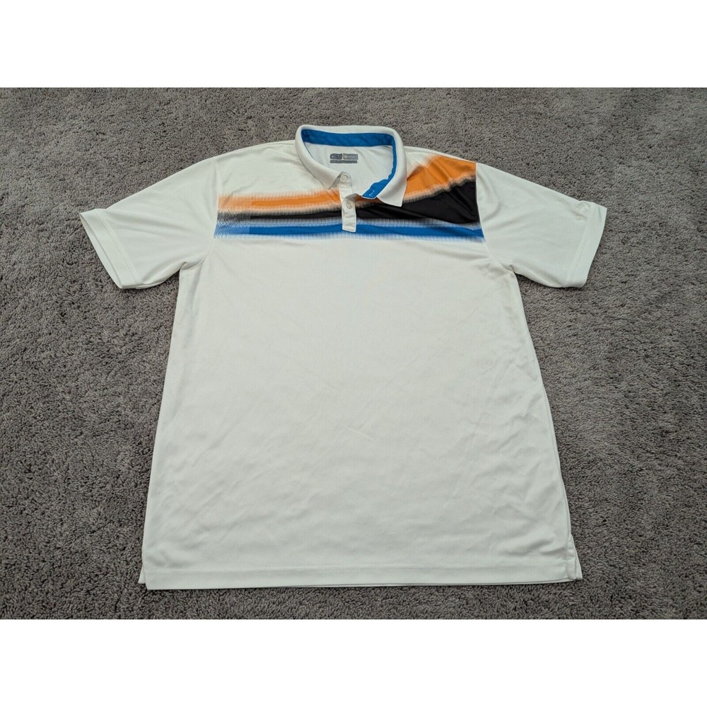Callaway Polo Shirt Mens XXL‎ White Short Sleeve Golf Casual Performance